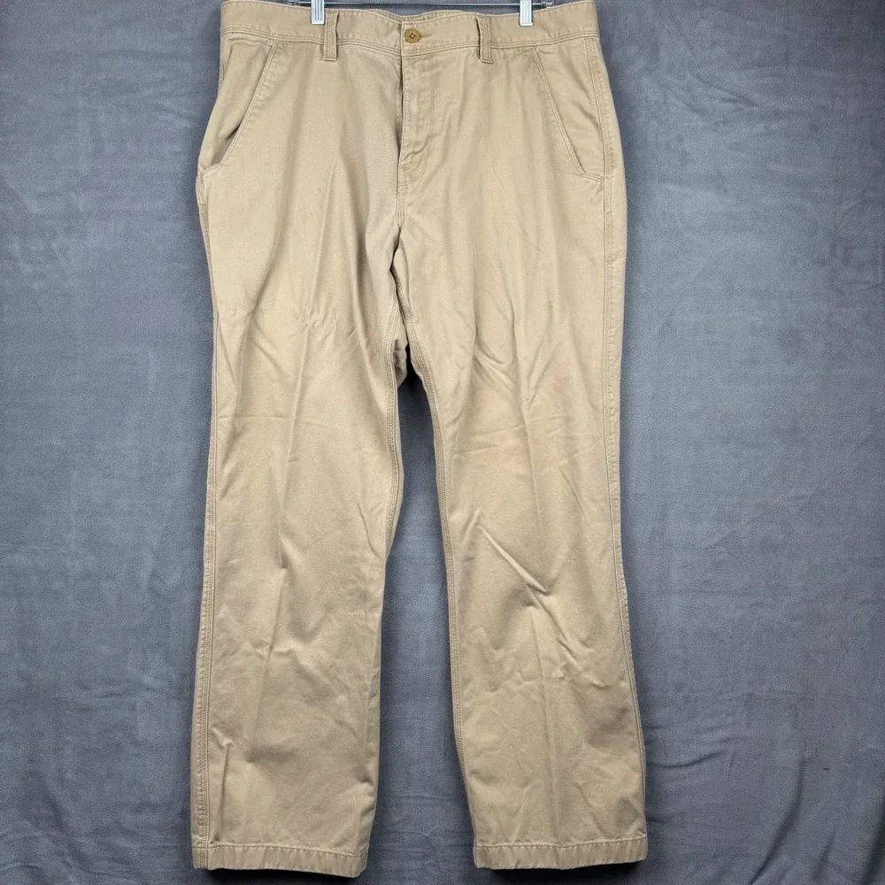 The North Face Mens Long Cotton Khaki Carpenter Pants Size 40